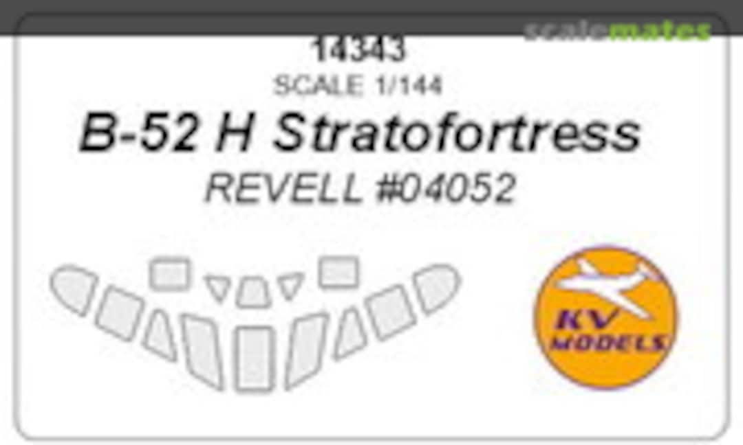 1:144 Boeing B-52 H Stratofortress (KV Models 14343) 14343