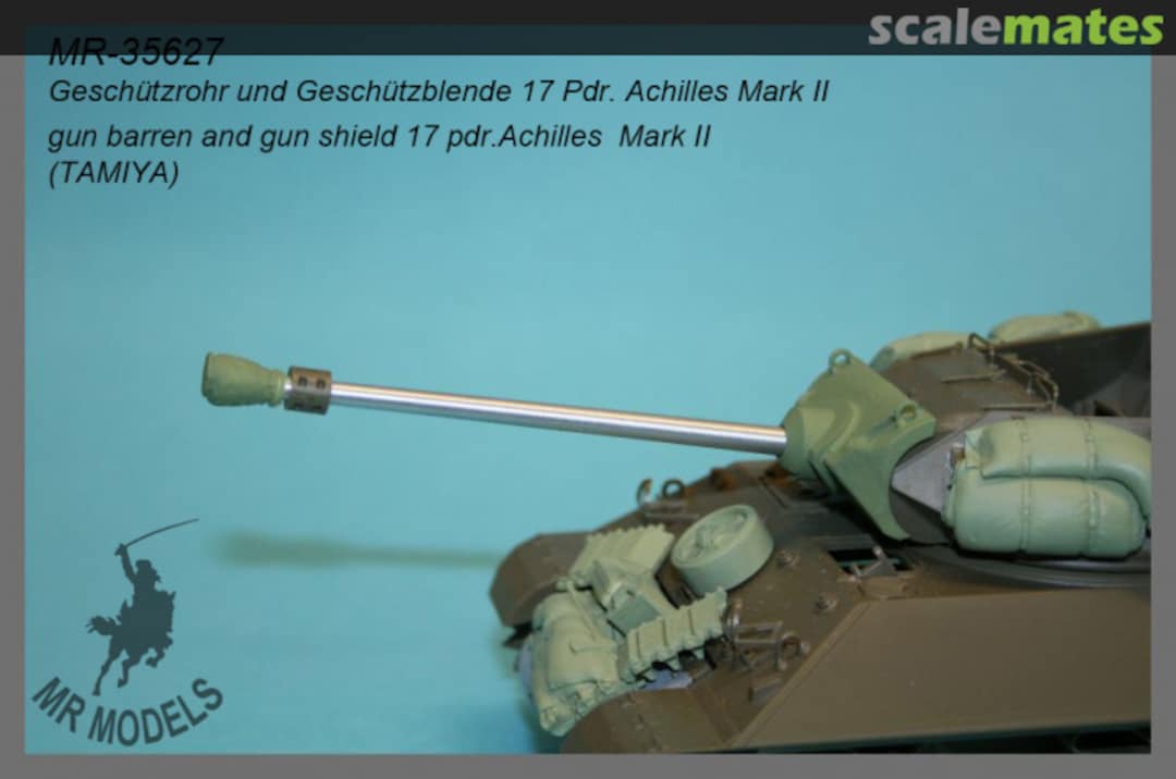 Boxart 17 pdr Achilles Mark II Barrel and Gun Shield MR-35627 MR Modellbau Boxart 17 pdr Achilles Mark II Barrel and Gun Shield MR-35627 MR Modellbau