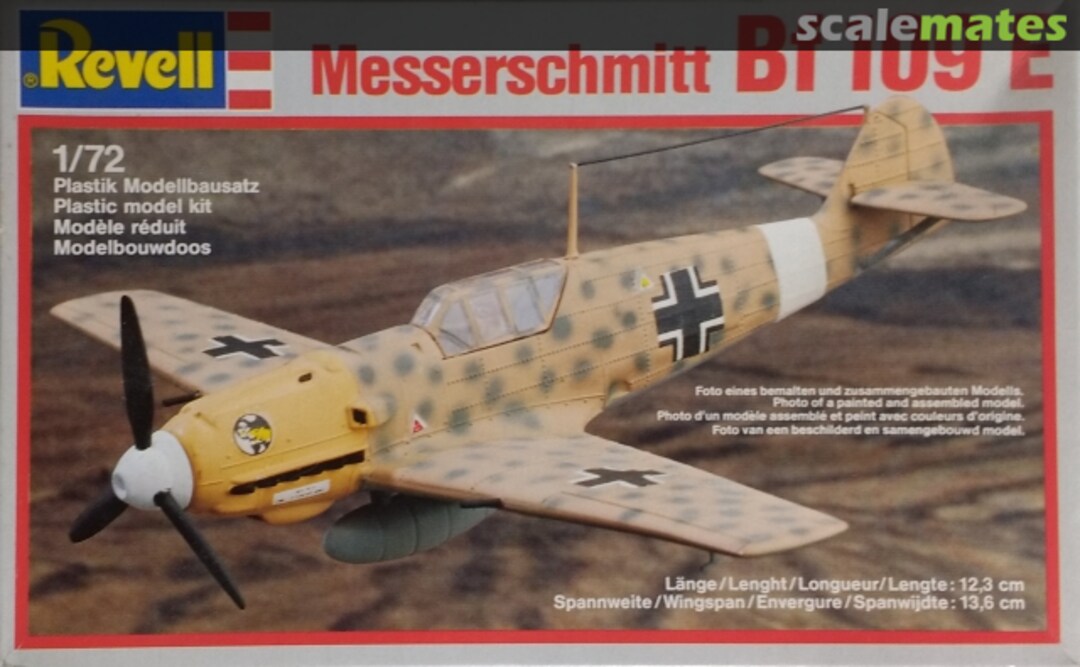 Boxart Messerschmitt Bf 109 E 4149 Revell Boxart Messerschmitt Bf 109 E 4149 Revell