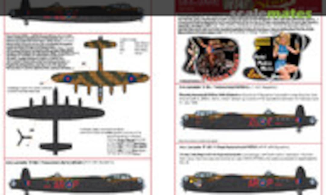 1:48 Lancaster Bomber (Kits-World KW148038) KW148038