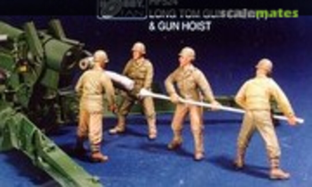 1:35 Long Tom Gun Crew(1) & Gun Hoist (Hobby Fan HF524) HF524