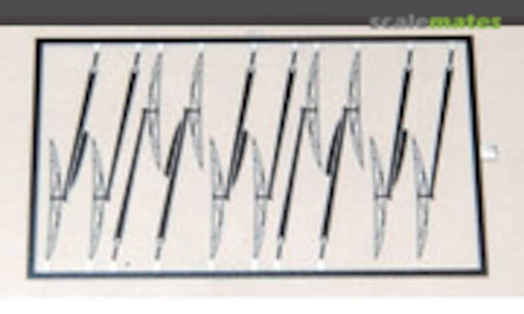 1:24 Modern Wipers - Set of 10 (Renaissance 24egm) 24egm