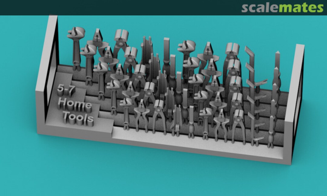 Boxart Additional set of tools 5-7mm (50 pieces) 99160310 EMP3d Boxart Additional set of tools 5-7mm (50 pieces) 99160310 EMP3d