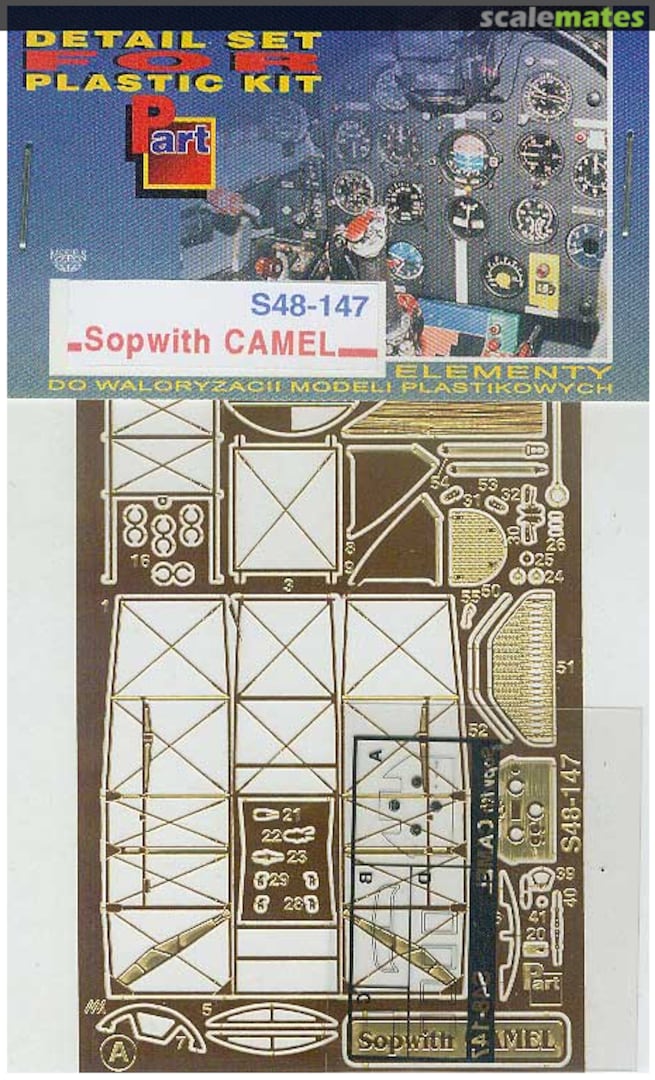 Boxart Sopwith Camel S48-147 Part Boxart Sopwith Camel S48-147 Part