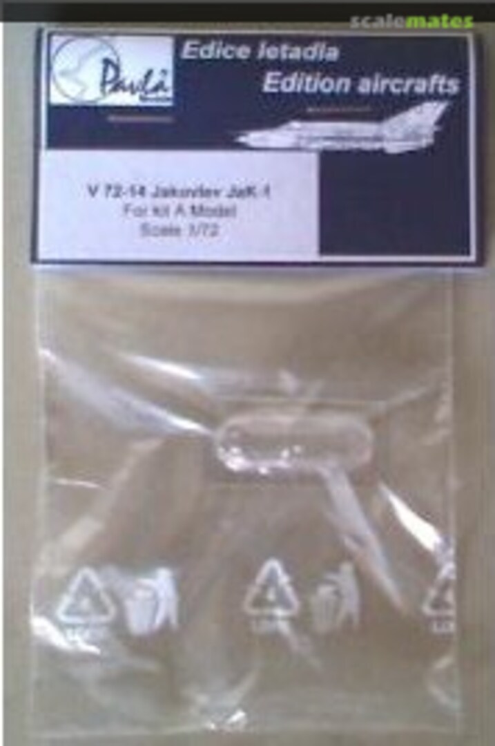 Boxart Jak-1 V72-14 Pavla Models Boxart Jak-1 V72-14 Pavla Models