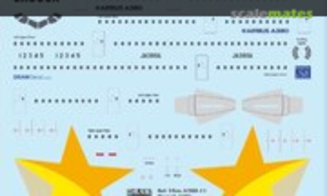 1:125 Skymark Airbus A380s (Draw Decal 25-A380-11) 25-A380-11