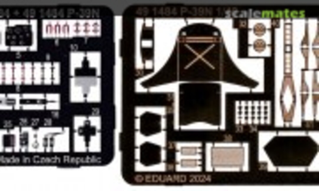 1:48 P-39N detail set (Eduard 491484) 491484