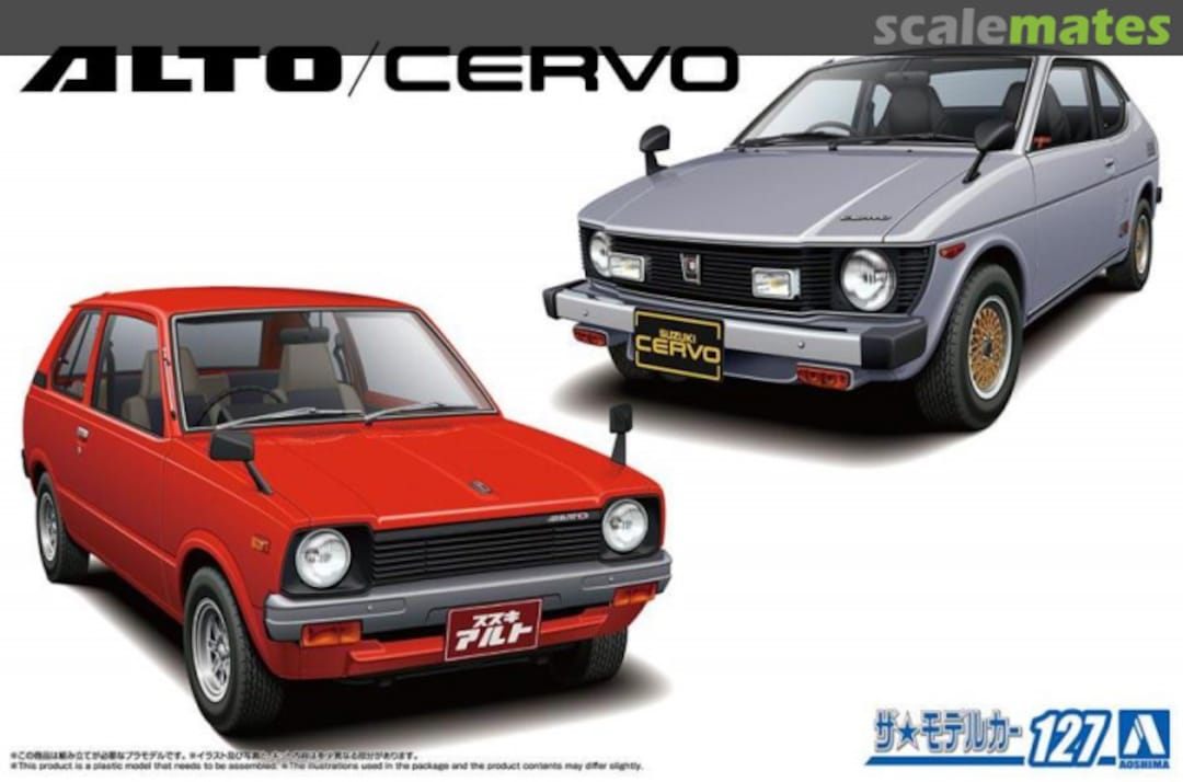 Boxart Suzuki SS30V Alto / SS20 Cervo '79 069950 Aoshima Boxart Suzuki SS30V Alto / SS20 Cervo '79 069950 Aoshima