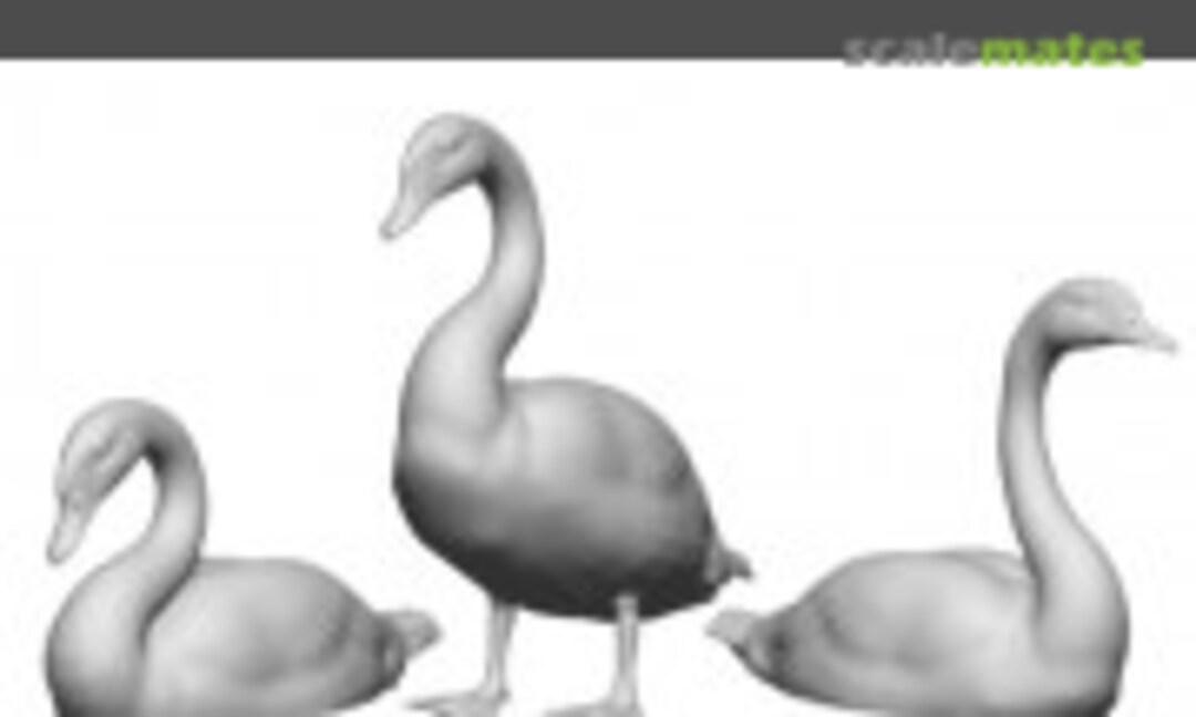1:76 Swans (x3) (Modelu 31407-076) 31407-076