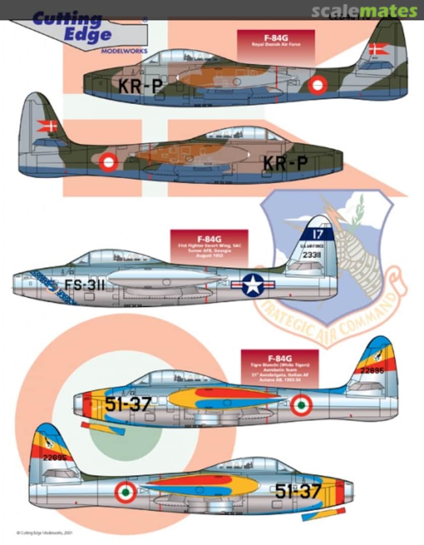 Boxart F-84G Thunderjet CED48110 Cutting Edge Modelworks Boxart F-84G Thunderjet CED48110 Cutting Edge Modelworks