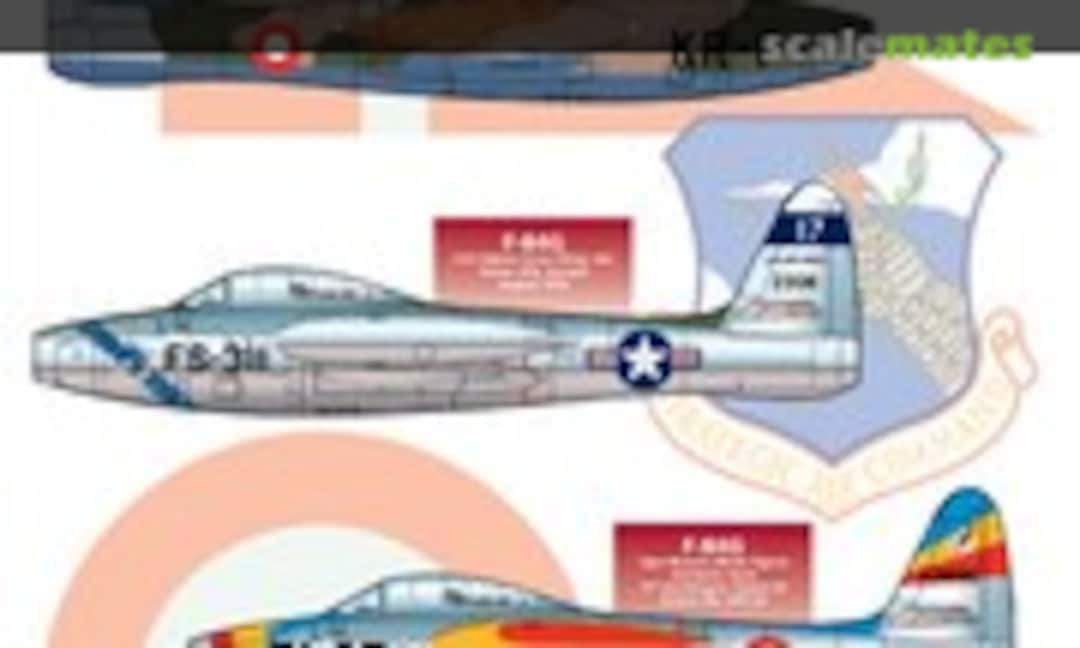 1:48 F-84G Thunderjet (Cutting Edge Modelworks CED48110) CED48110