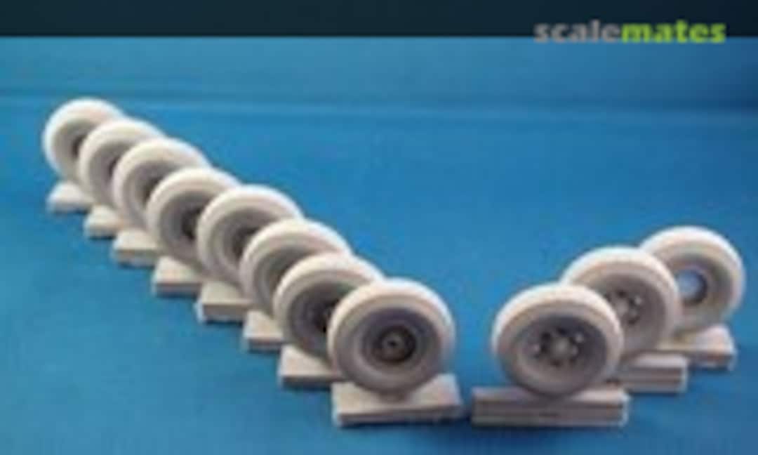 1:35 18 Ton Famo & Trailer Wheels (Tank Workshop TWS2059) TWS2059