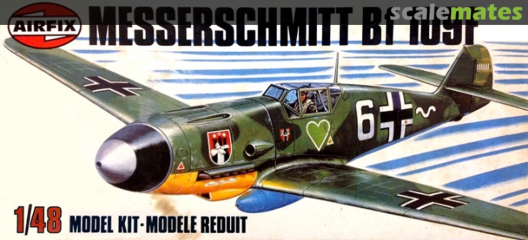 Boxart Messerschmitt Bf 109F 04101-4 Airfix Boxart Messerschmitt Bf 109F 04101-4 Airfix