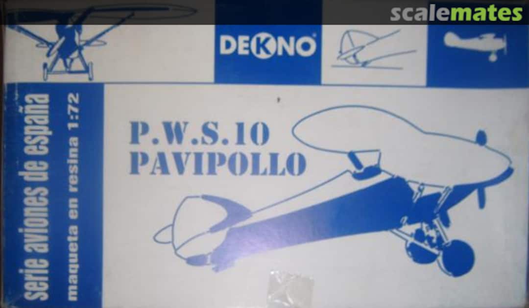 Boxart P.W.S. 10 Pavipollo E-0200 Dekno Models Boxart P.W.S. 10 Pavipollo E-0200 Dekno Models
