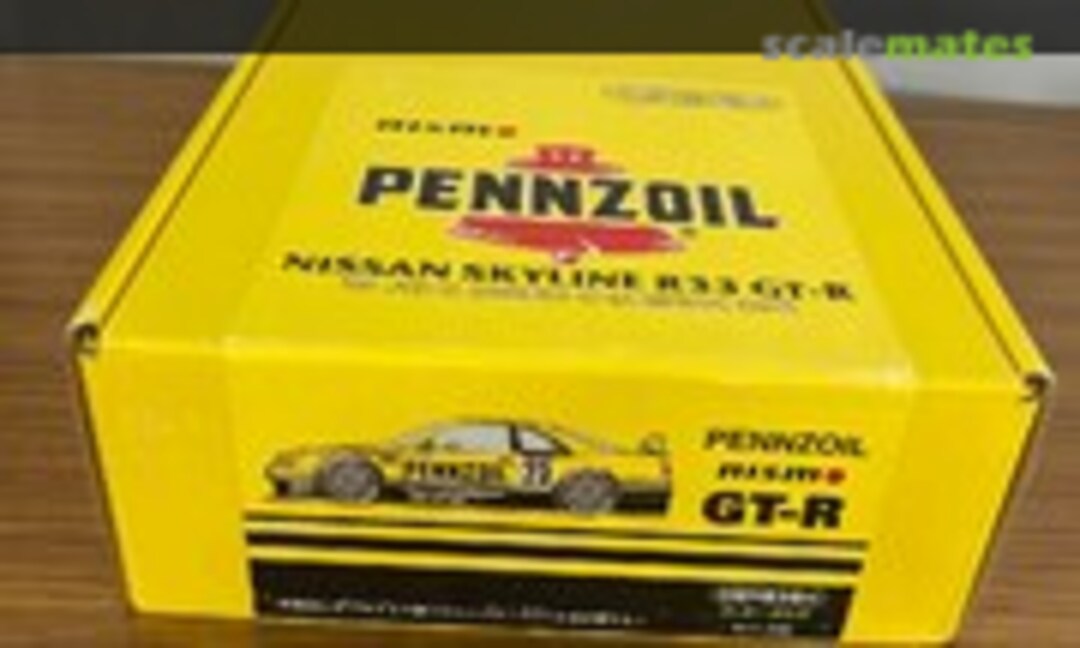 1:24 Pennzoil Nissan Skyline R33 GT-R 1998 JGTC Champion Car (Quattro Model MK-IV) MK-IV