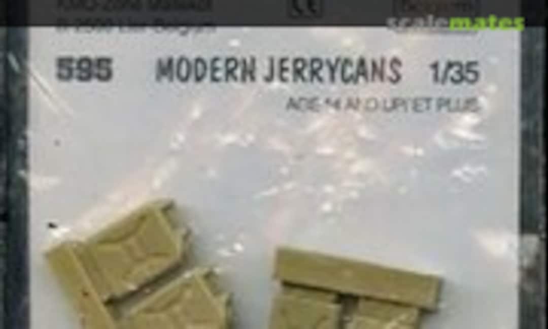 1:35 Modern Jerrycans (Verlinden Productions 595) 595