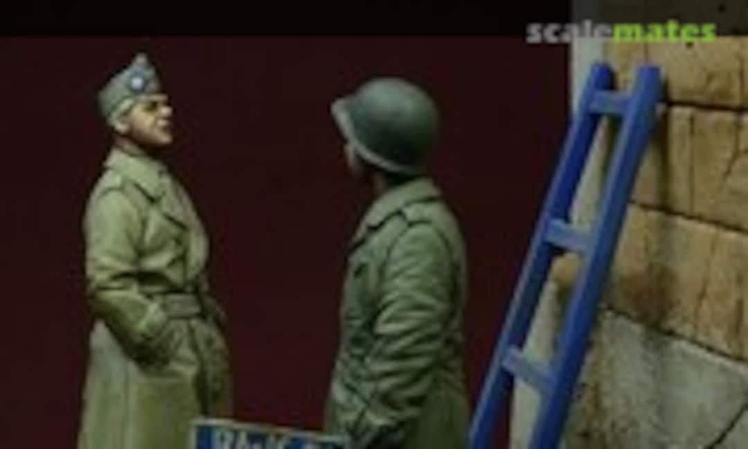 1:35 US Soldiers, (Roosevelt Boulevard) Germany 1945 (D-Day Miniature Studio 35079) 35079