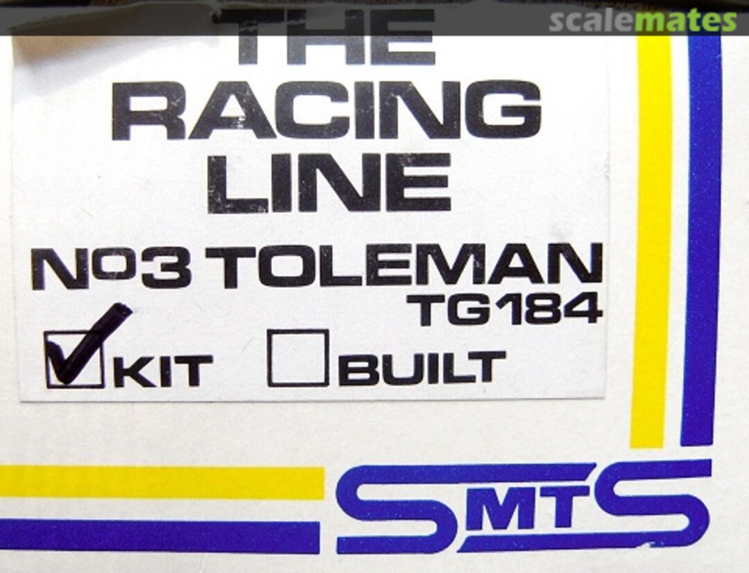 Boxart Toleman-Hart TG184 "Candy" RL03 Scale Model Technical Service Boxart Toleman-Hart TG184 "Candy" RL03 Scale Model Technical Service