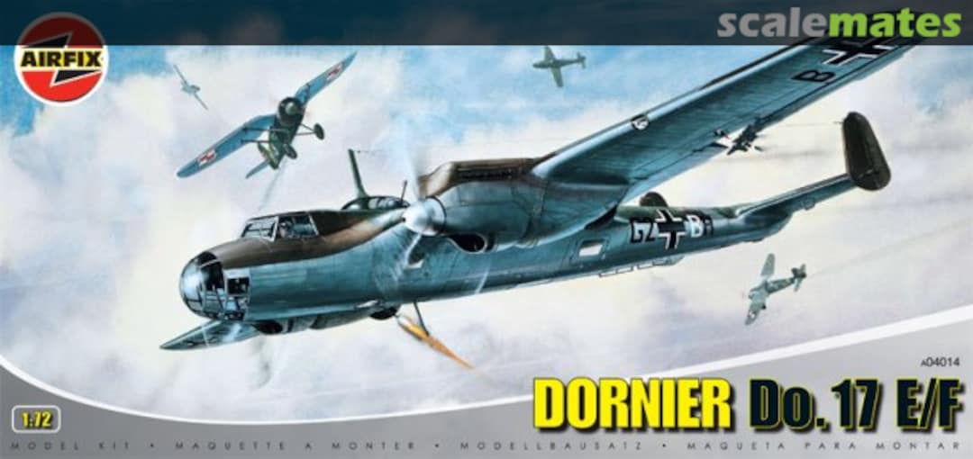 Boxart Dornier Do.17 E/F A04014 Airfix Boxart Dornier Do.17 E/F A04014 Airfix