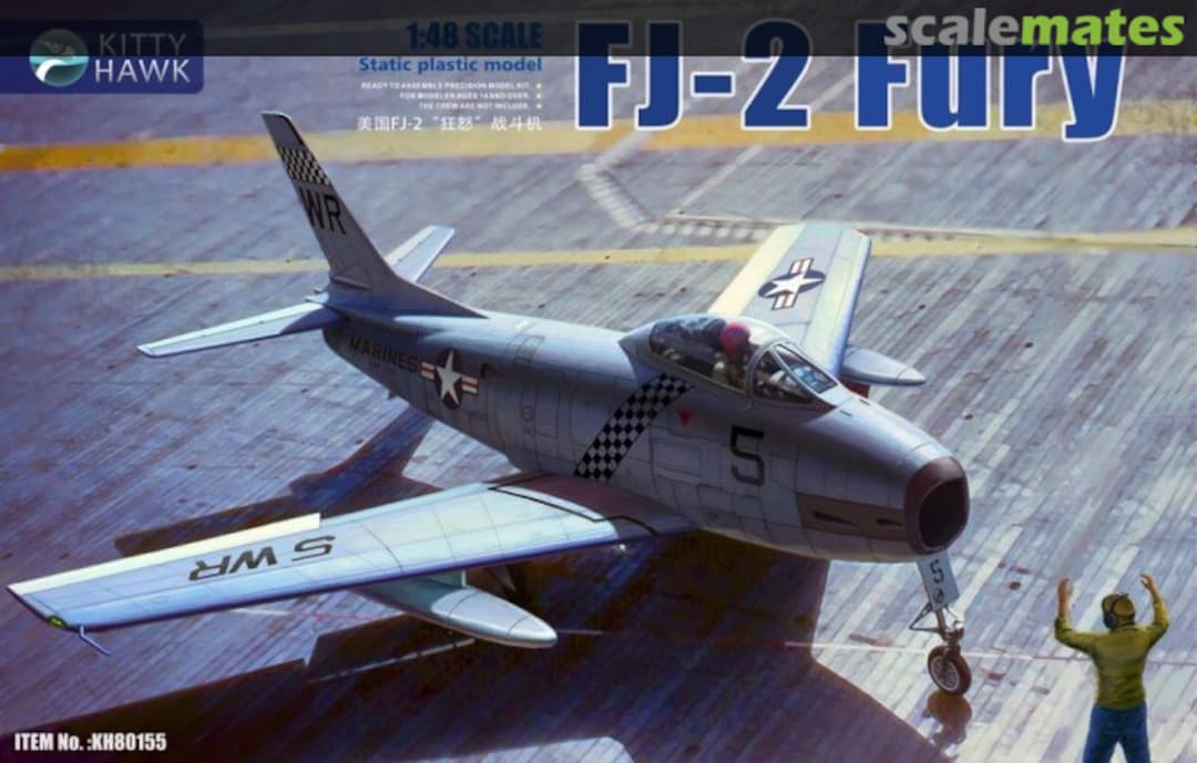 Boxart FJ-2 Fury KH80155 Kitty Hawk Boxart FJ-2 Fury KH80155 Kitty Hawk