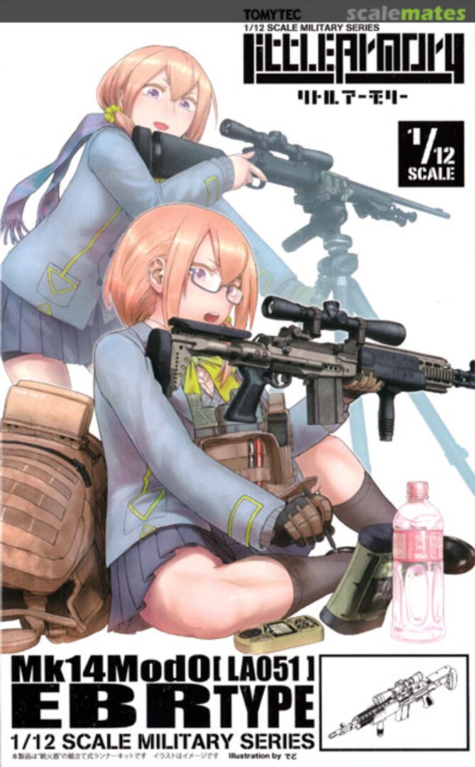 Boxart Mk 14 Mod 0 EBR LA051 Tomytec Boxart Mk 14 Mod 0 EBR LA051 Tomytec