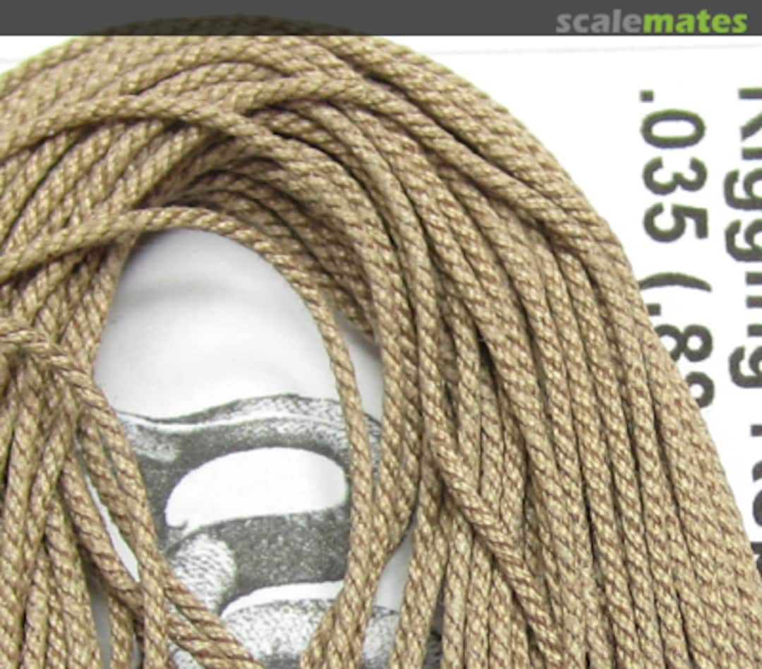 Boxart .035" (.88mm) LIGHT Brown Rigging Line - Syren Model Ship Company Boxart .035" (.88mm) LIGHT Brown Rigging Line - Syren Model Ship Company