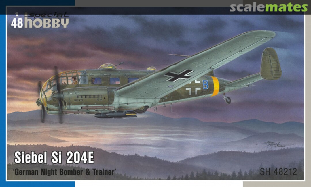 Boxart Siebel Si 204E SH48212 Special Hobby Boxart Siebel Si 204E SH48212 Special Hobby