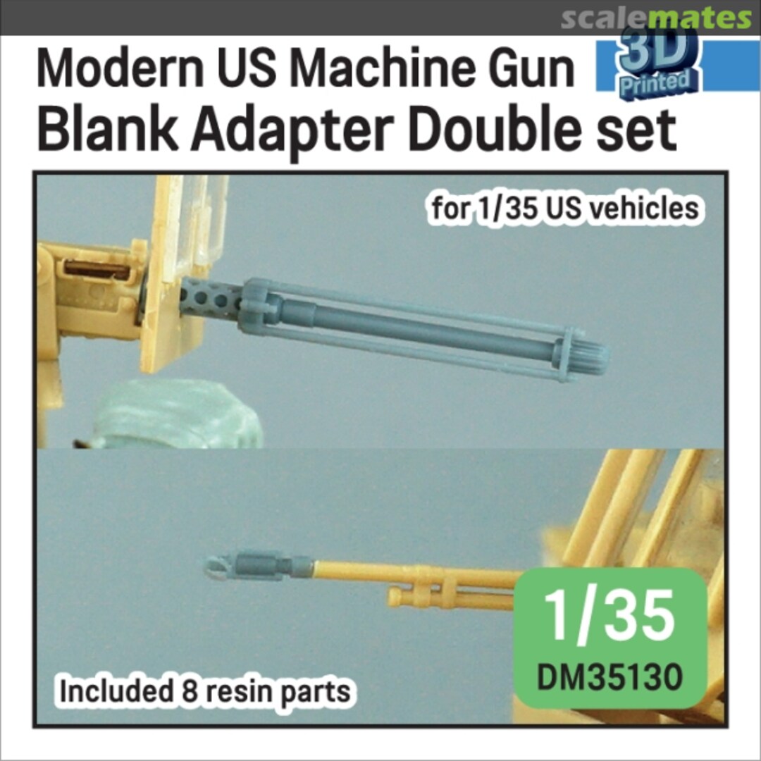 Boxart Modern US Machine Gun Blank Firing Adapter set DM35130 Def.Model Boxart Modern US Machine Gun Blank Firing Adapter set DM35130 Def.Model