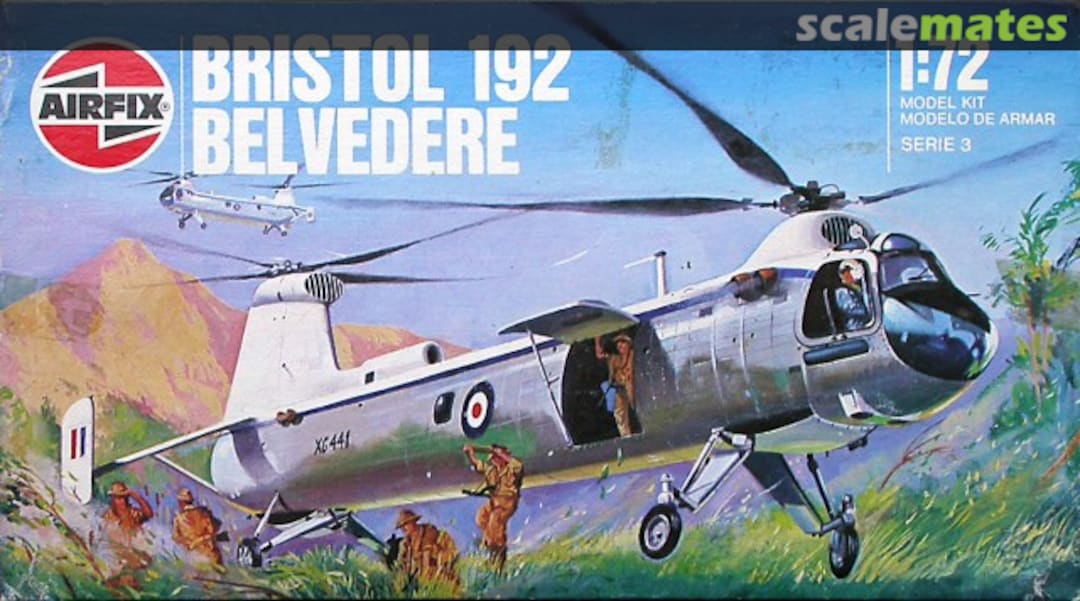 Boxart Bristol 192 Belvedere 03002-5 Airfix Boxart Bristol 192 Belvedere 03002-5 Airfix