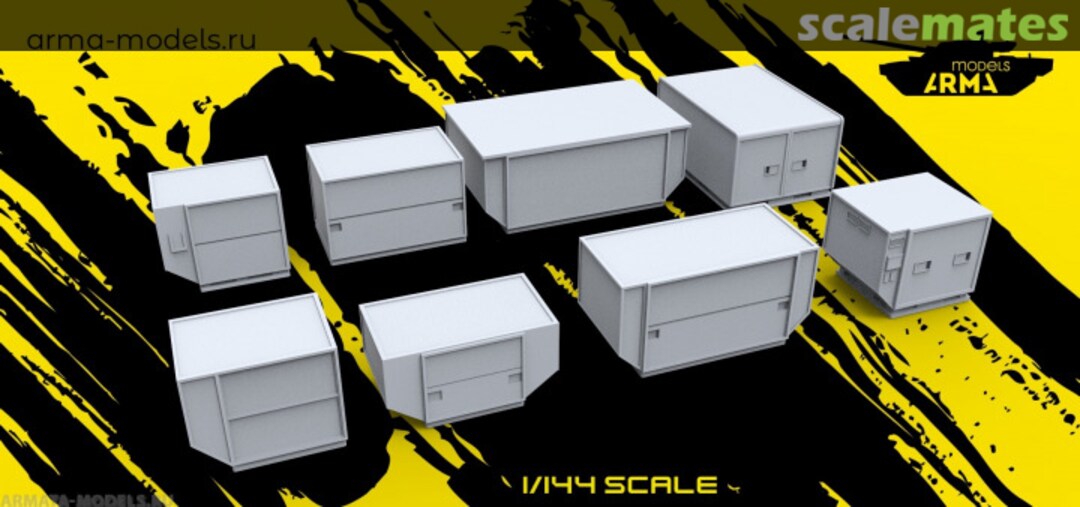 Boxart ULD 8 different types AM14458 Arma Models Boxart ULD 8 different types AM14458 Arma Models