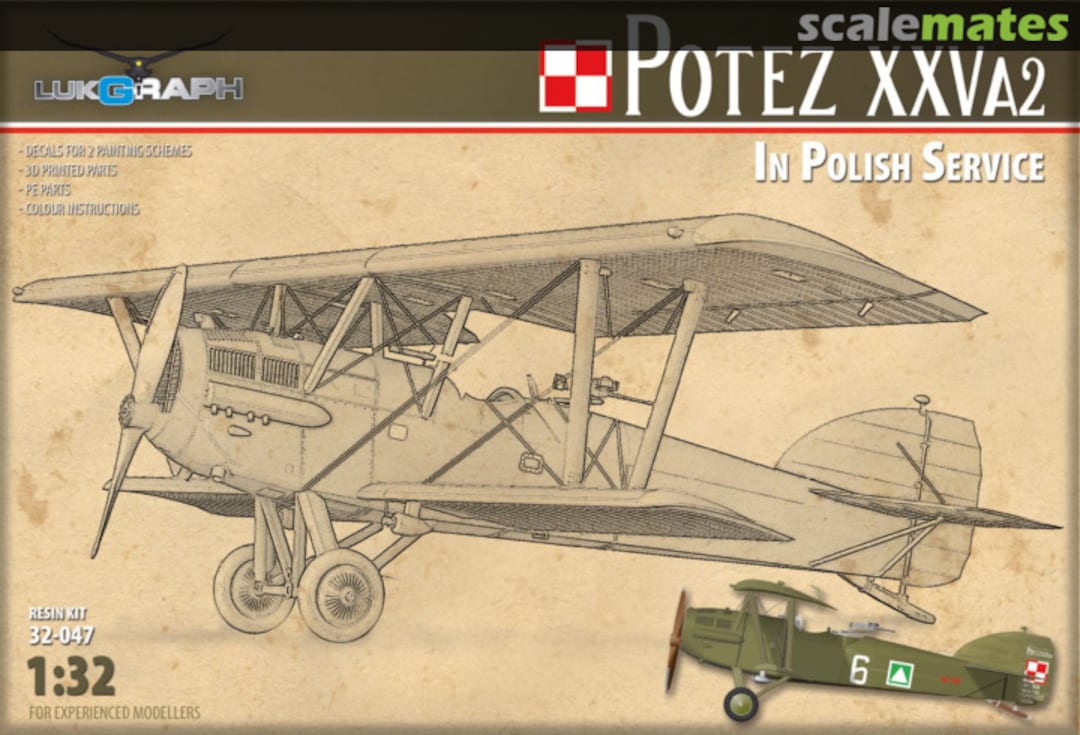 Boxart Potez XXV A2 32-047 Lukgraph Boxart Potez XXV A2 32-047 Lukgraph