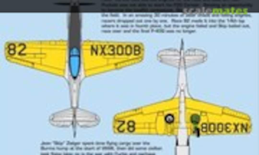 1:32 “Ziegler” P-40Q Cleveland 1947 (Draw Decal 32-P40-1) 32-P40-1