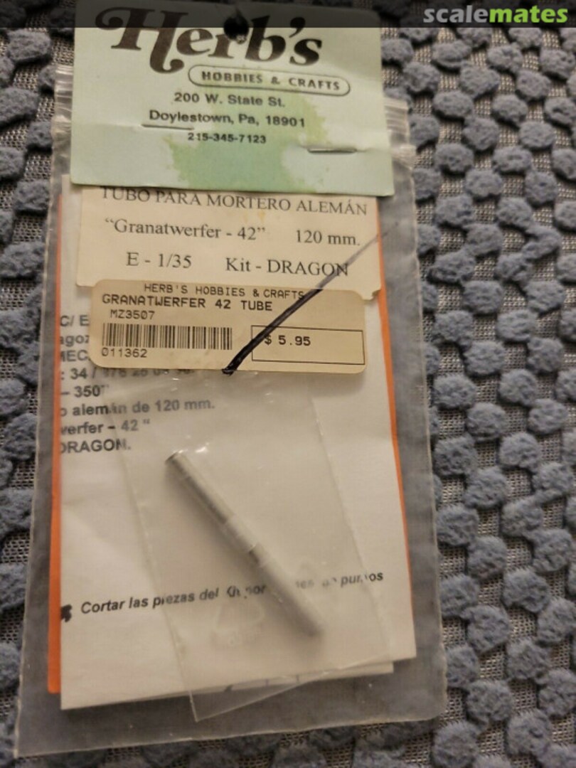 Boxart Granatwerfer 42 Tube 120mm MZ3507 Herb´s