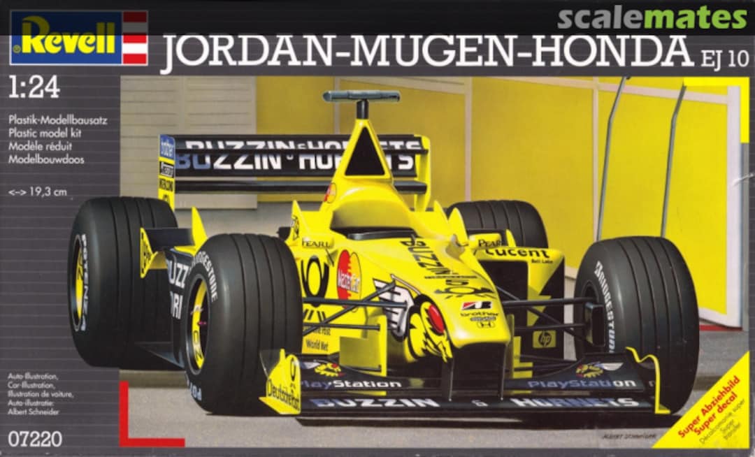 Boxart Jordan-Mugen-Honda EJ 10 07220 Revell Boxart Jordan-Mugen-Honda EJ 10 07220 Revell