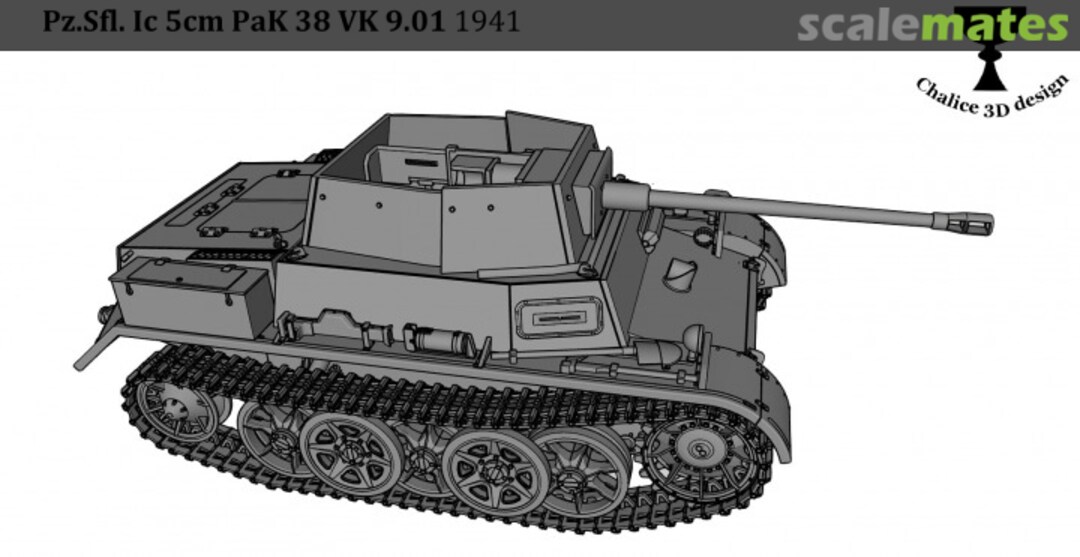 Boxart Pz.Sfl. Ic 5cm PaK 38 VK 901 CD046 Chalice 3D Design Boxart Pz.Sfl. Ic 5cm PaK 38 VK 901 CD046 Chalice 3D Design