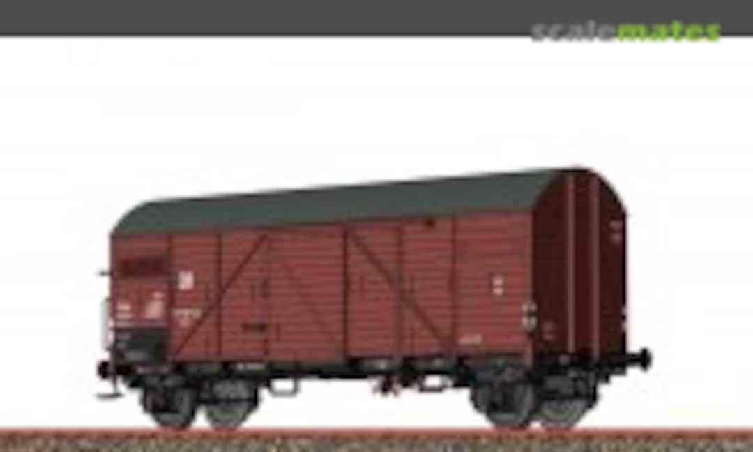 Gedeckter Güterwagen Gms DR DC Neu (Brawa 50724)