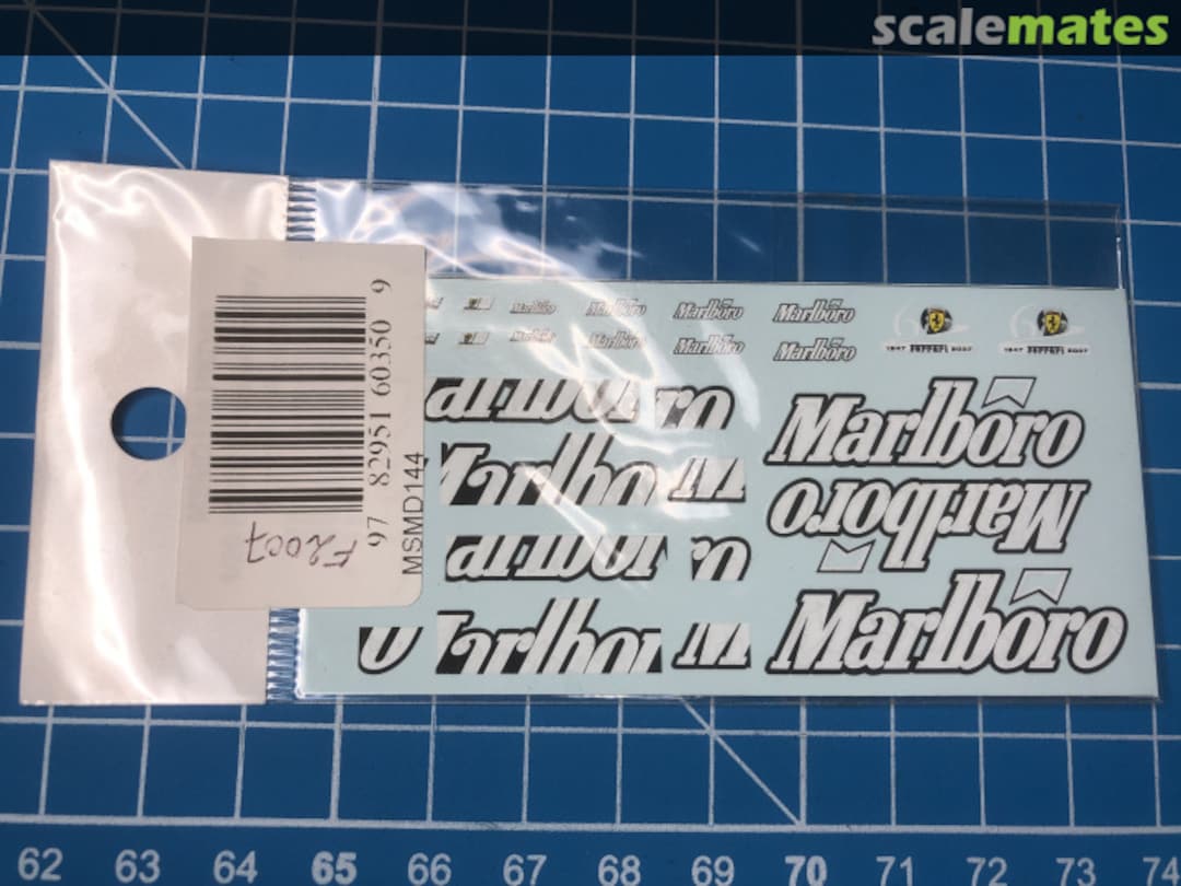 Boxart F2007 Supplementary decal MSMD144 MSM Creation Boxart F2007 Supplementary decal MSMD144 MSM Creation