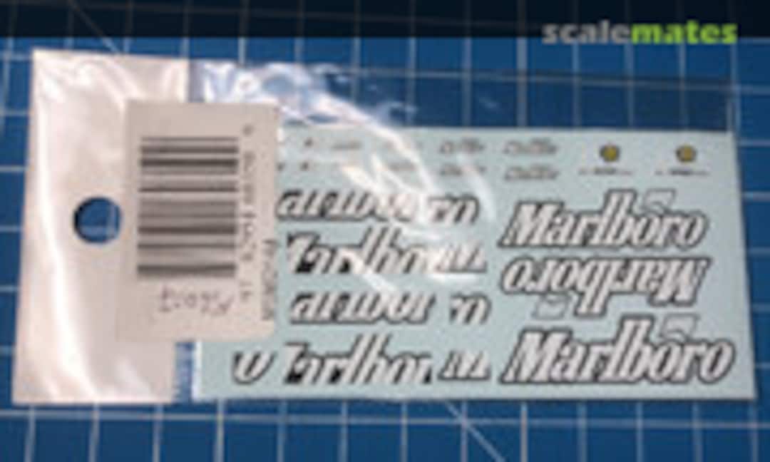 1:20 F2007 Supplementary decal (MSM Creation MSMD144) MSMD144