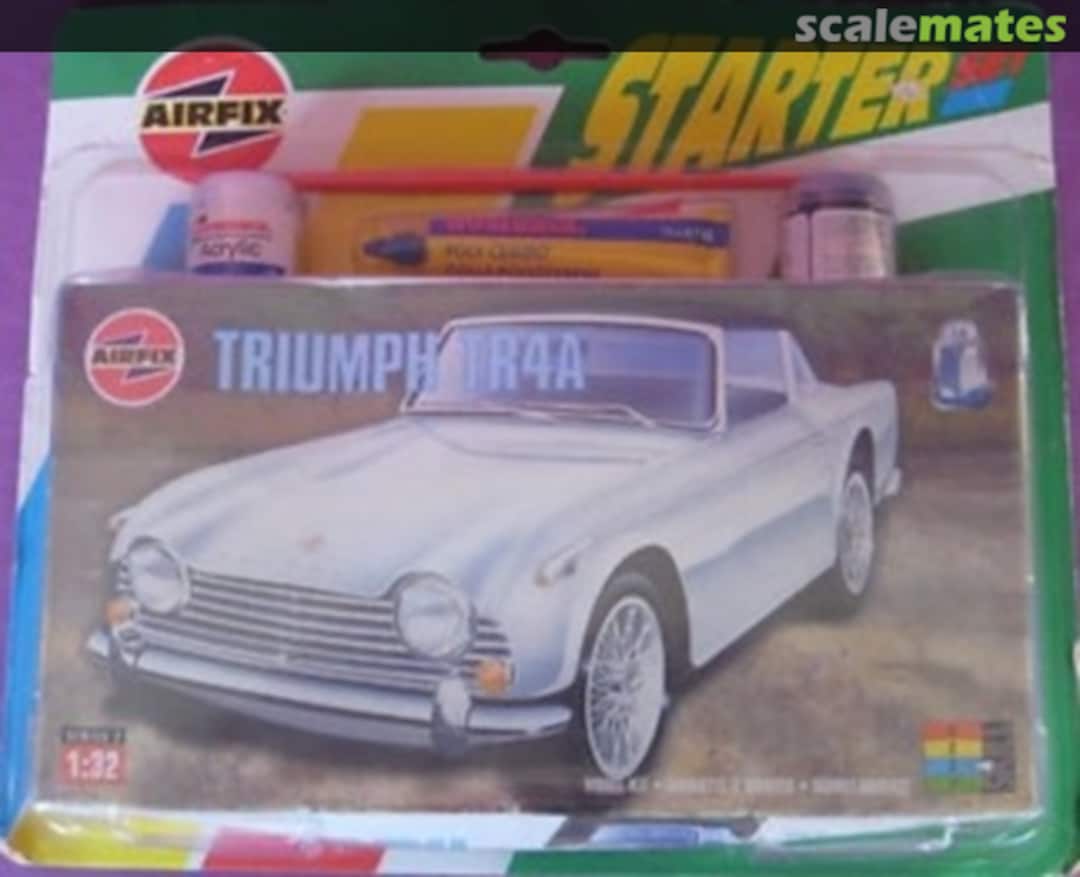 Boxart Triumph TR4A 92419 Airfix Boxart Triumph TR4A 92419 Airfix