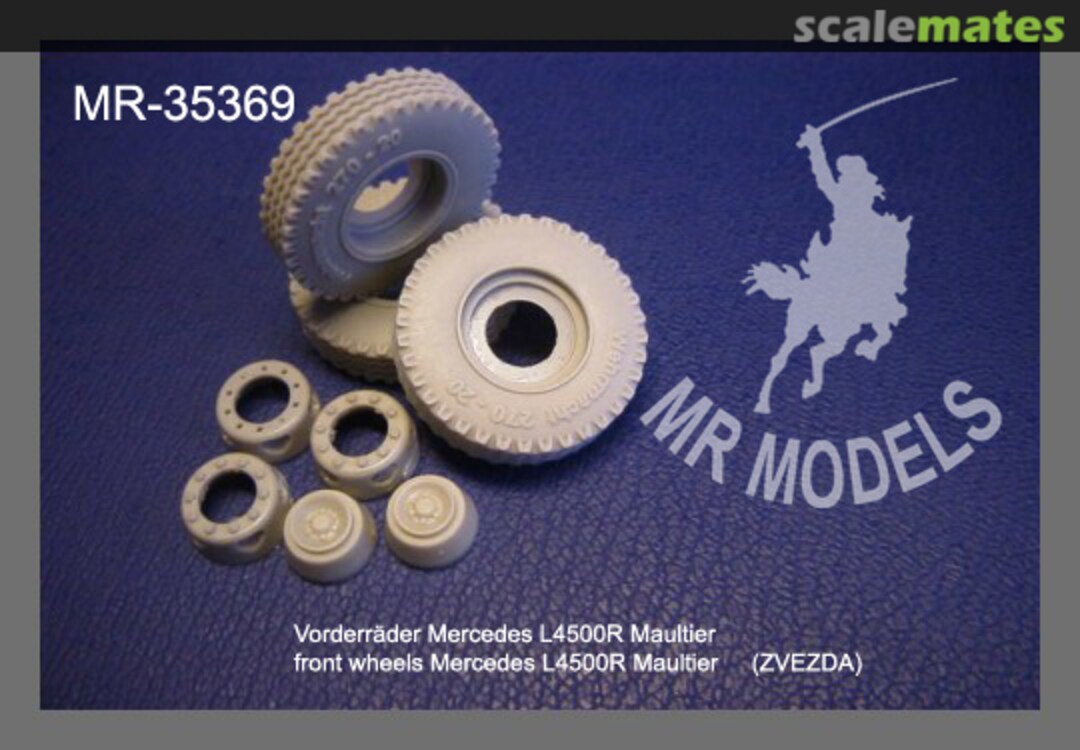 Boxart Wheels Mercedes L4500R Maultier - ZVEZDA - MR-35369 MR Modellbau Boxart Wheels Mercedes L4500R Maultier - ZVEZDA - MR-35369 MR Modellbau