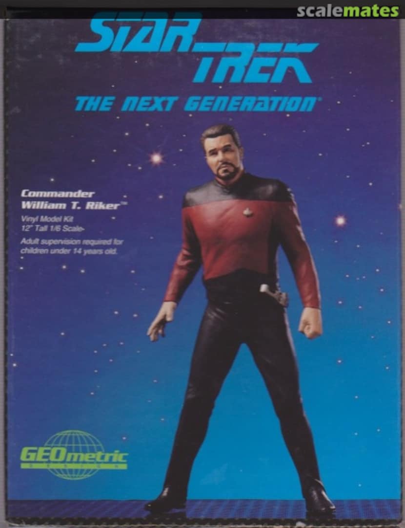 Boxart Commander William T. Riker 06 Geometric Design