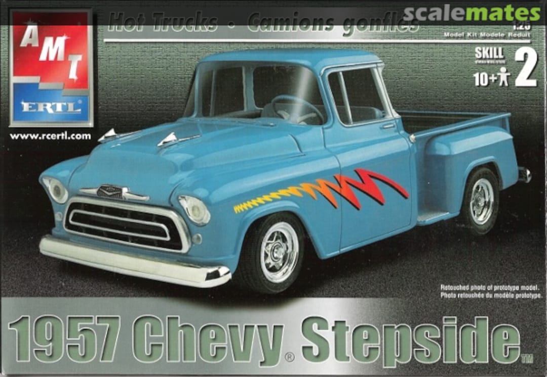 Boxart 1957 Chevy Stepside 6309 AMT/ERTL Boxart 1957 Chevy Stepside 6309 AMT/ERTL