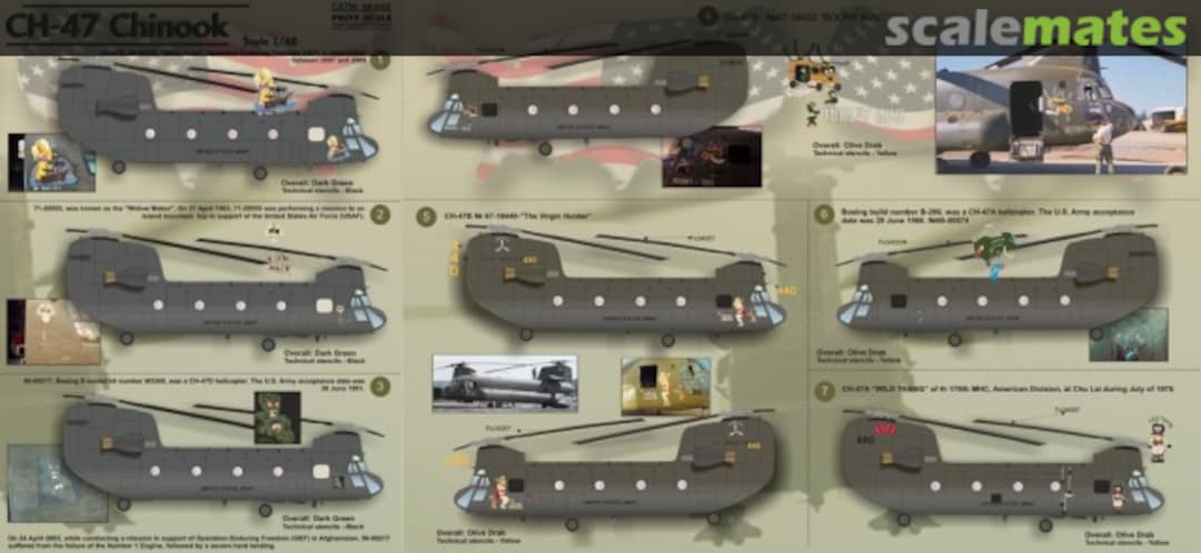 Boxart CH-47 Chinook 48-043 Print Scale Boxart CH-47 Chinook 48-043 Print Scale
