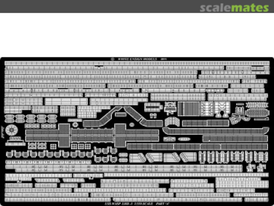 Boxart USS Wasp LHD-1 - The Ship (PE) PE 35138 White Ensign Models