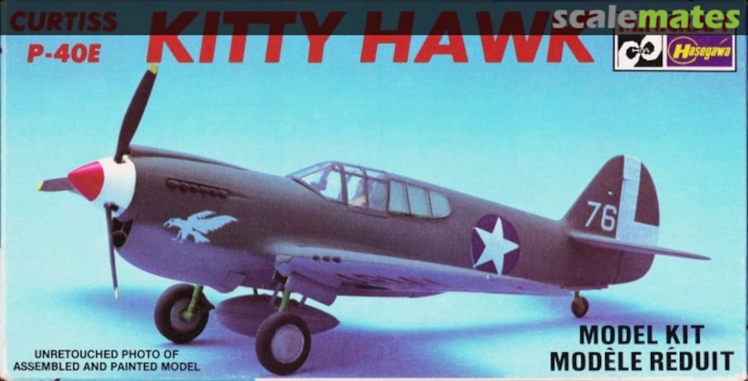Boxart Curtiss P-40E Kitty Hawk 1114 Minicraft Hasegawa Boxart Curtiss P-40E Kitty Hawk 1114 Minicraft Hasegawa