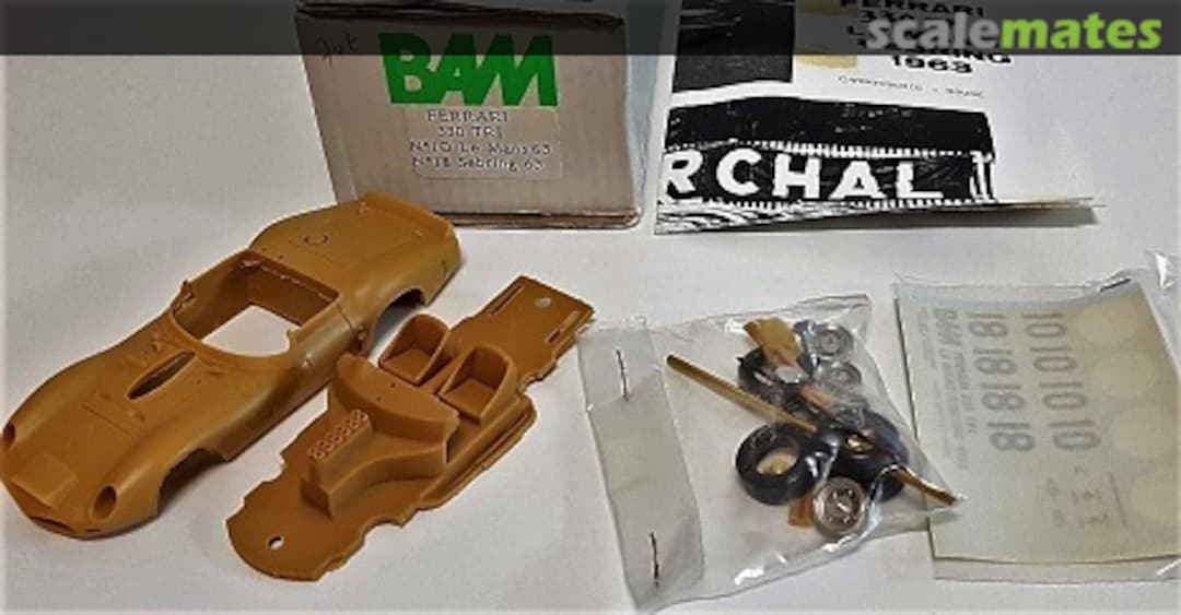 Boxart Ferrari 330 TRI/LM #0808TR BAM X Boxart Ferrari 330 TRI/LM #0808TR BAM X