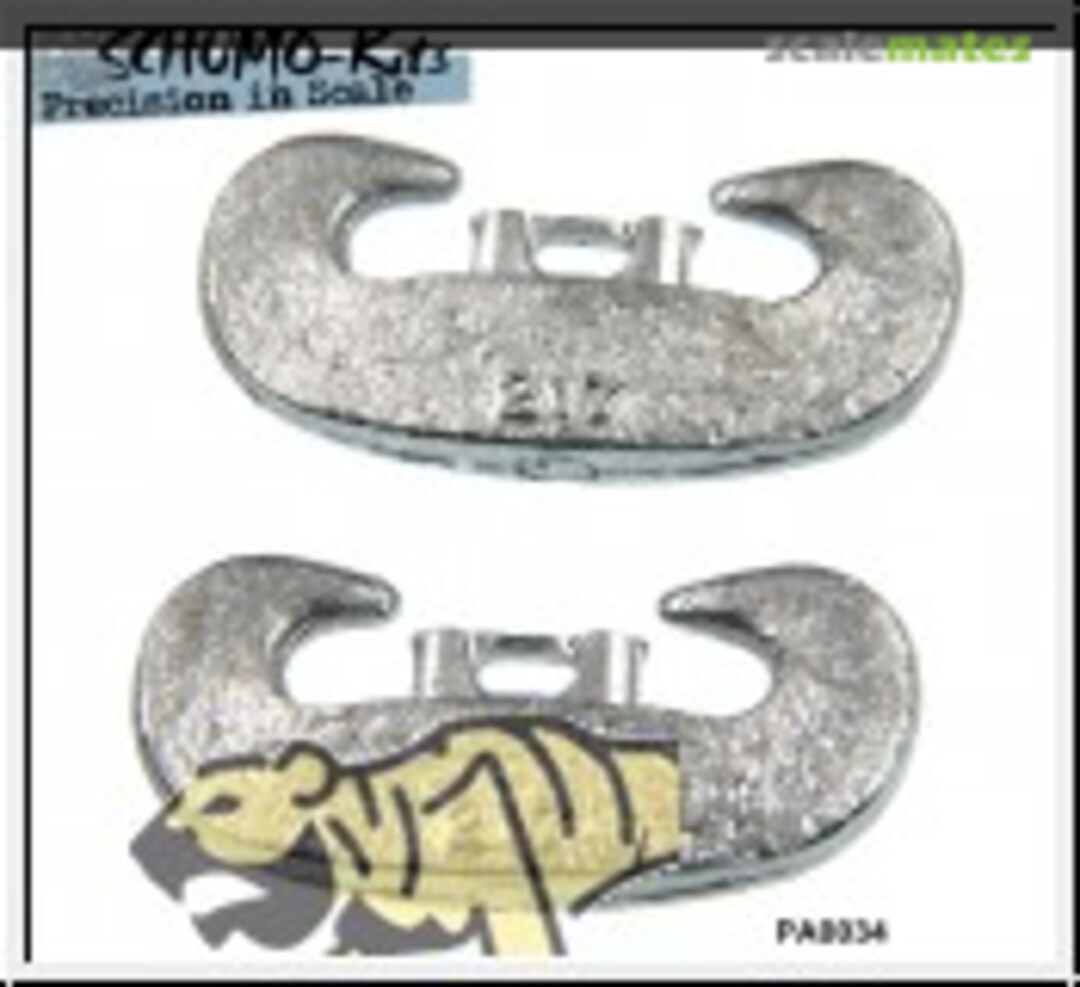 Boxart C-hitches set (towing hitches) for Panther / Jagdpanther PA0034WM SCHUMO-Kits Boxart C-hitches set (towing hitches) for Panther / Jagdpanther PA0034WM SCHUMO-Kits
