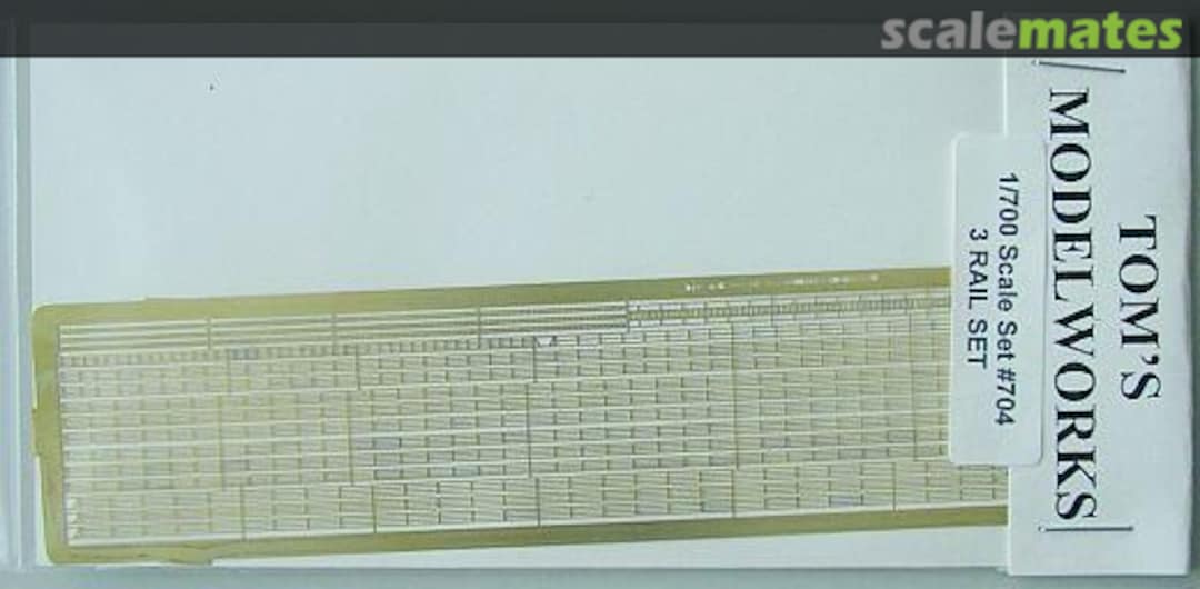 Boxart 3 Rail Set 704 Tom's Modelworks