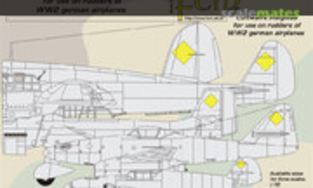 No Luftwaffe insignias for use on rudders of WW2 German airplanes (FCM Luftwaffe 01) Luftwaffe 01