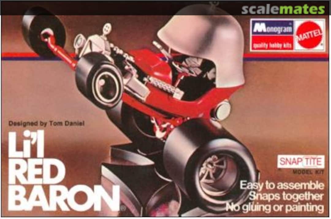Boxart Li'l Red Baron 6650 Monogram/Mattel Boxart Li'l Red Baron 6650 Monogram/Mattel